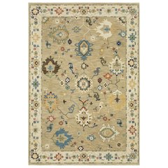 FRANCESCA Beige 6' 7 X  9' 6 Area Rug
