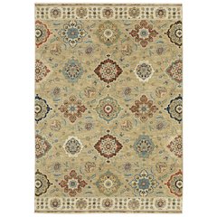 FRANCESCA Beige 6' 7 X  9' 6 Area Rug