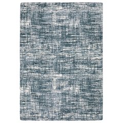 6X9 Casual Rug Made of Polyester, Blue color