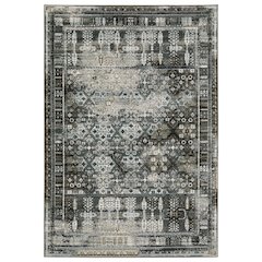 GEMINI Charcoal 9'10 X 12'10 Area Rug