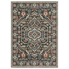 HASTINGS HA02B7'10" X 10'10" Green color rug