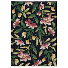 Casual Rug 7'10" X 10' Size in Navy/ Multi Color