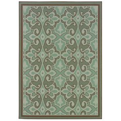 MONTEGO Blue 6' 7 X  9' 6 Area Rug