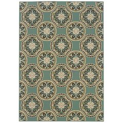 MONTEGO Blue 7'10 X 10'10 Area Rug