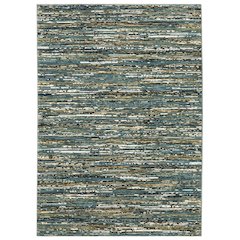 REED Blue 7'10 X 10'10 Area Rug