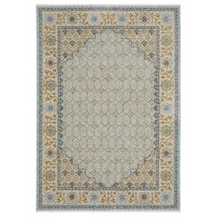 10X13 Traditional Rug Made of Polyester, Blue color