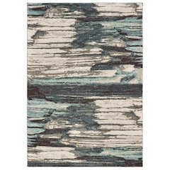 CARSON Blue 9'10 X 12'10 Area Rug