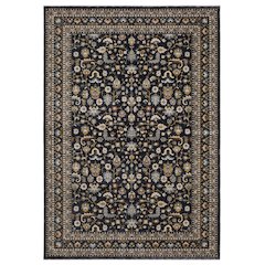 Casual Rug 9'10" X 12'10" Size in Blue/ Multi Color