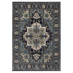 Casual Rug 9'10" X 12'10" Size in Blue/ Blue Color