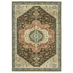 FRANCESCA Brown 7'10 X 10'10 Area Rug