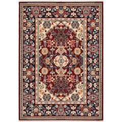 LILIHAN Red 9'10 X 12'10 Area Rug
