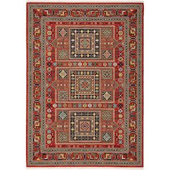 LILIHAN Red 9'10 X 12'10 Area Rug