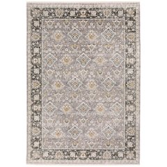 MAHARAJA Grey 9'10 X 12'10 Area Rug