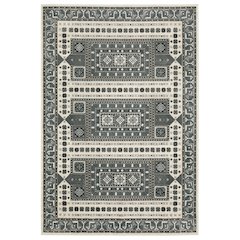 RAYLAN Grey 9'10 X 12'10 Area Rug