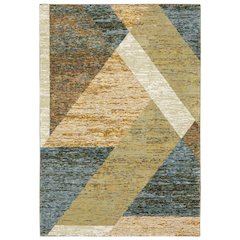 STRADA Gold 10' X 13' 2 Area Rug