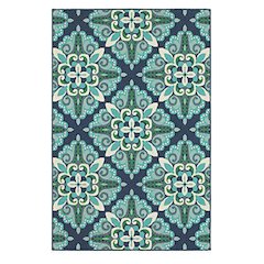 MERIDIAN Blue 7'10 Area Rug