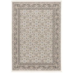MAHARAJA Ivory 2' 3 X  7' 6 Area Rug