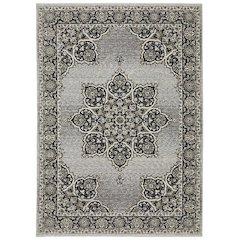 CHAMBERLAIN CH11L6' 7" X  9' 6" Grey color rug