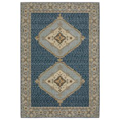 ANDORRA Blue 10' X 13' 2 Area Rug