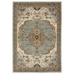 ANDORRA Ivory 10' X 13' 2 Area Rug
