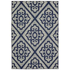 MARINA Navy 8' 6 X 13' Area Rug