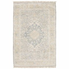 MALABAR Grey 2' 6 X  8' Area Rug