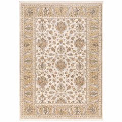 MAHARAJA Ivory 2' 3 X  7' 6 Area Rug