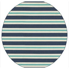 MERIDIAN Blue 7'10 Area Rug