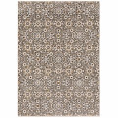 MAHARAJA Grey 2' 3 X  7' 6 Area Rug