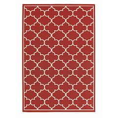 MERIDIAN Red 2' 3 X  7' 6 Area Rug