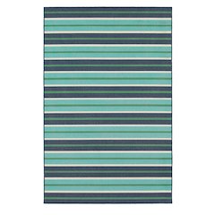 MERIDIAN Blue 7'10 Area Rug