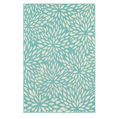 MERIDIAN Blue 7'10 Area Rug