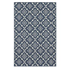 MERIDIAN Navy 7'10 Area Rug