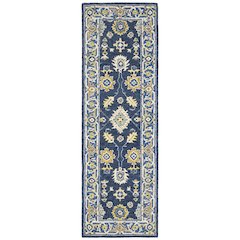 ALFRESCO Navy 2' 6 X  8' Area Rug