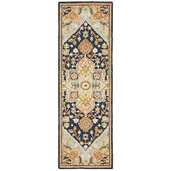 ALFRESCO Navy 2' 6 X  8' Area Rug