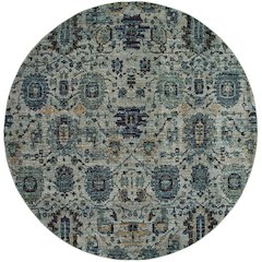 ANDORRA Blue 7'10 Area Rug