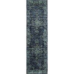 ANDORRA Blue 2' 3 X  8' Area Rug