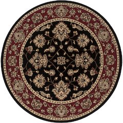 ARIANA Black 6' Area Rug