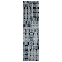 ATLAS Blue 2' 3 X  8' Area Rug