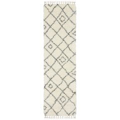 Axis Runner Size Casual Style Rug Ivory Color