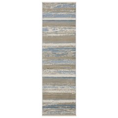 BAUER Blue 2' 3 X  7' 6 Area Rug