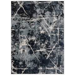CARAVAN Blue 3' 3 X  5' Area Rug