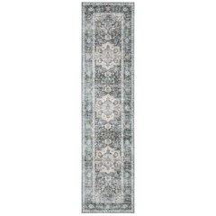 CHARLESTON Blue 2' X  8' Area Rug