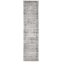 CHARLESTON Charcoal 2' X  8' Area Rug