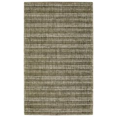 Casual Rug 5' X  8' Size in Green/ Ivory Color