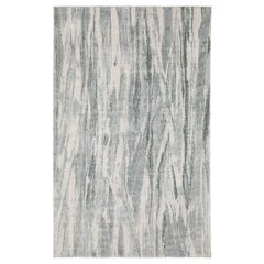 Casual Rug 2' 6" X 10' Size in Green/ Ivory Color