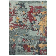 EVOLUTION Blue 1'10 X  3' 2 Area Rug