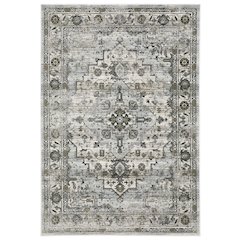 Gemini 8X11 Size Traditional Style Rug Grey Color