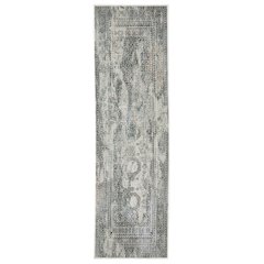 GEMINI Grey 2' 3 X  7' 6 Area Rug