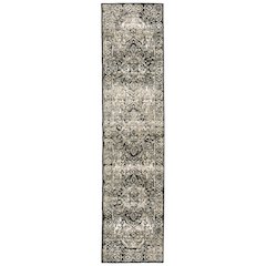 GEORGIA Grey 1'10 X  7' 6 Area Rug